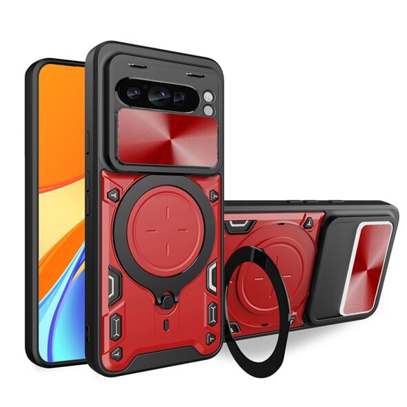 Techsuit Case for Google Pixel 9/9 Pro - Techsuit CamGuard Pro - Red 5949419193581 έως 12 άτοκες Δόσεις