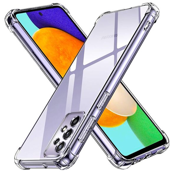 Techsuit Case for Samsung Galaxy A52 4G / A52 5G / A52s 5G - Techsuit Shockproof Clear Silicone - Clear 5949419084179 έως 12 άτοκες Δόσεις