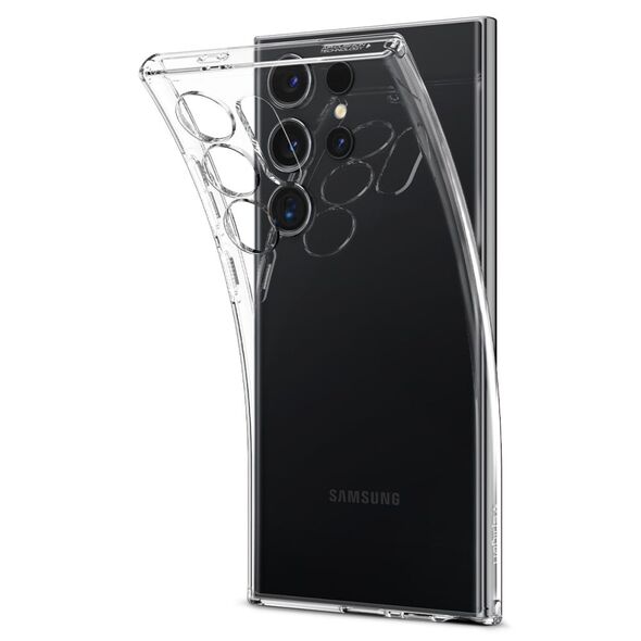 Spigen Husa pentru Samsung Galaxy S24 Ultra - Spigen Liquid Crystal - Clear 8809971221689 έως 12 άτοκες Δόσεις