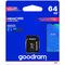 41/5000 64GB CL10 GOODRAM memory card + Adapter 5908267930151