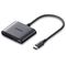 USB-C Card Reader + USB, UGREEN CM387 (black) 6957303887989