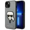 Karl Lagerfeld KLHCP14MSAPKHG iPhone 14 Plus 6,7" srebrny/silver hardcase Saffiano Karl`s Head Patch 3666339077082