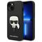 Karl Lagerfeld KLHCP14MSAPKHK iPhone 14 Plus 6,7" czarny/black hardcase Saffiano Karl`s Head Patch 3666339077044