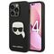 Karl Lagerfeld KLHCP14LSAPKHK iPhone 14 Pro 6,1" czarny/black hardcase Saffiano Karl`s Head Patch 3666339077051