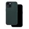 Mag Leather case for iPhone 15 Plus 6,7&quot; dark green 5907457734586