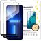 Wozinsky set of 2x super durable Full Glue tempered glass with frame Case Friendly iPhone 14, iPhone 13 Pro / iPhone 13 black 9145576216804