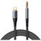 Joyroom Audio Transfer Series SY-A06 mini jack 3.5 mm / Lightning cable 1.2 m - black 6956116773762