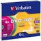 Verbatim DVD+RW 4.7 GB 4x 5 sztuk (43297)