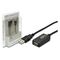 Kabel USB Digitus USB-A - 5 m Czarny (DA701304)