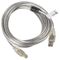 Kabel USB Lanberg USB-A - 5 m Przezroczysty (CA-USBA-12CC-0050-TR)