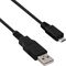 Kabel USB Akyga USB-A - microUSB 1 m Czarny (AK-USB-21)