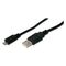 Kabel USB PremiumCord USB-A - microUSB 1.5 m Czarny (ku2m15f)