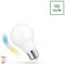 Spectrum Żarówka LED GLS 5W E-27 COG 230V CCT+DIMM MILKY Wi-Fi Spectrum SMART himp