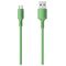 Kabel USB Somostel USB-A - microUSB 1.2 m Zielony (SMS-BP06 USB - micro USB Zielony)