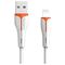 Kabel USB Vega USB-A - Lightning 1 m Biały (33123)