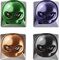 Cortek CORTEK KEYCAP 4 PCS ALIEN