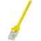 LogiLink CAT 5e Patchcord U/UTP Żółty 7.5M (CP1087U)