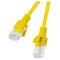 Lanberg Patchcord, Cat6, nieekranowany, 0.25m, żółty (PCU6-10CC-0025-Y)