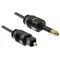 Kabel PremiumCord Toslink Mini - Toslink 2.2m czarny (kjtos2-2)