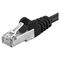 PremiumCord PREMIUMCORD Patch kabel CAT6a S-FTP, RJ45-RJ45, AWG 26/7 1,5m czarny