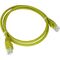 Alantec Patch-cord U/UTP kat.6 PVC 0.5m żółty ALANTEC