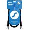 Kabel SSQ SSQ JMJM3 - 2x Jack mono / 2x Jack mono