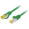 Lanberg Patchcord Lanberg S/FTP kat.6A 3m LSZH CU fluke passed zielony