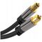 PremiumCord PremiumCord Kabel Toslink M/M, 6mm, 3m, černá