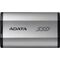 Dysk zewnętrzny SSD ADATA SD810 500GB Srebrny (SD810-500G-CSG)