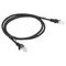 Lanberg Patchcord, Cat6, nieekranowany, 1m, czarny (PCU6-10CC-0100-BK)