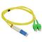 Alantec FO Patch cord SC/APC-LC duplex SM 9/125 3.0m (FOC-SCALC-9SMD-3)