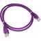 Alantec Patch-cord ALANTEC kat.6A U/UTP fioletowy 5m LSOH