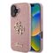 Guess case for iPhone 16 6,1&quot; GUHCP16SHG4SGP Fixed Glitter Big 4G pink 3666339328528