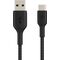 Kabel USB Belkin USB-A - USB-C 3 m Czarny (CAB002bt3MBK)