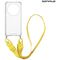 Θήκη Σιλικόνης με Strap Sonique Armor Clear Realme 12 Pro 5G / Realme 12 Pro Plus 5G Κίτρινο 5210312039215