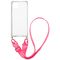 Θήκη Σιλικόνης με Strap Sonique Armor Clear Apple iPhone 11 Pro Max Φουξ 5201101817909