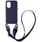 Θήκη Σιλικόνης με Strap CarryHang Sonique Xiaomi Redmi Note 10 5G / Poco M3 Pro 5G Μπλε Σκούρο 5201101724580