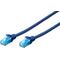 Digitus DIGITUS CAT 5e U-UTP patch cable PVC AWG 26/7 length 30m color blue