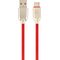 Kabel USB Gembird USB-A - USB-C 1 m Czerwony (CC-USB2R-AMCM-2M-R)