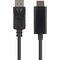 Kabel Lanberg DisplayPort - HDMI 1 m czarny (CA-DPHD-11CC-0010-BK)