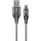 Kabel USB Gembird USB-A - USB-C 2 m Szary (CC-USB2B-AMCM-2M-WB2)