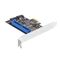 ADAPTER CARD DELOCK 2xSATA 6Gb/s 1xIDE PCI-E NEW 0.006.125 έως 12 άτοκες Δόσεις