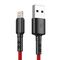 Vipfan USB to Lightning cable Vipfan X02, 3A, 1.2m (red) 036828 έως και 12 άτοκες δόσεις