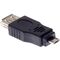 Αντάπτορας USB AF to Micro USB 5P M, No brand, Μαύρο - 17136