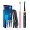FairyWill Sonic toothbrushes with head set and case FairyWill FW-508 (Black and pink) 038860 6973734202368 FW-508+case έως και 12 άτοκες δόσεις