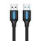 Vention USB 3.0 cable Vention CONBD 2A 0.5m Black PVC 056526 6922794748804 CONBD έως και 12 άτοκες δόσεις