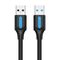 Vention USB 3.0 cable Vention CONBI 2A 3m Black PVC 056530 6922794748842 CONBI έως και 12 άτοκες δόσεις