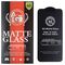 Tempered glass 6D matte for Motorola Moto G32 / G42 black frame