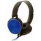 Rebeltec wired headphones Montana with microphone blue