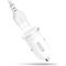 XO car charger TZ08 2x USB 2,1A white + microUSB cable 6920680863211